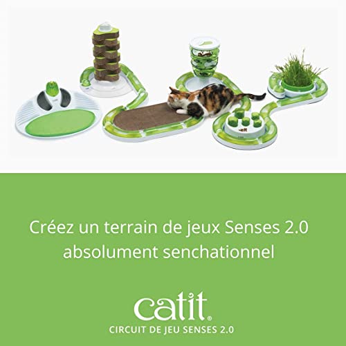 New Catit Senses 2.0 Play Circuit Closed-Track Ball Toy (8-Piece)