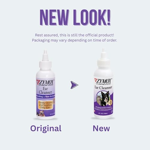 New Zymox Ear Cleanser Solution | 4 oz
