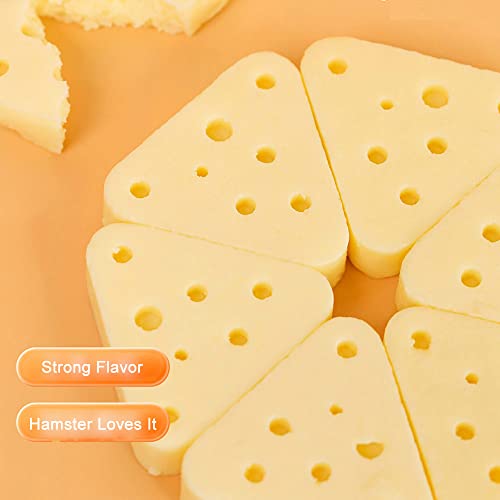 New Hamster Triangle Cheese Teething Treats | Freeze-dried Cheese