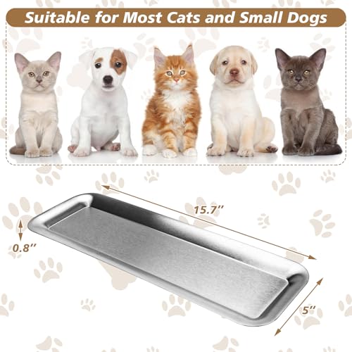 New Cat Food Bowl Extra Wide Stainless Steel Bowls | Stainless steel
