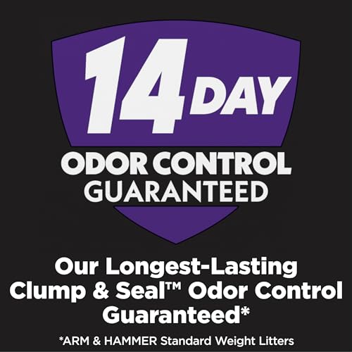 New ARM & HAMMER Clump & Seal SLIDE Platinum Multi-Cat Clumping Cat Litter | 37 lb