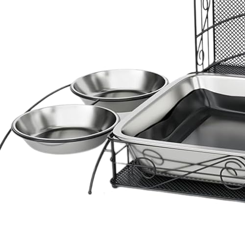 New YLHHWVY Rabbit Hay Feeder with Litter Box