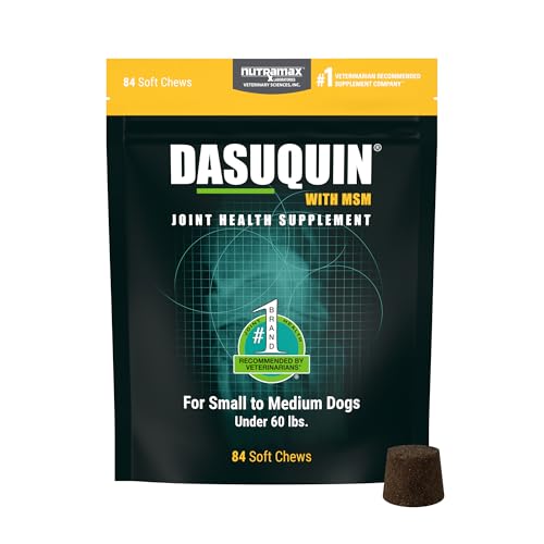 New Nutramax Dasuquin with MSM Soft Chews | Small/Medium Dogs, 84 Count