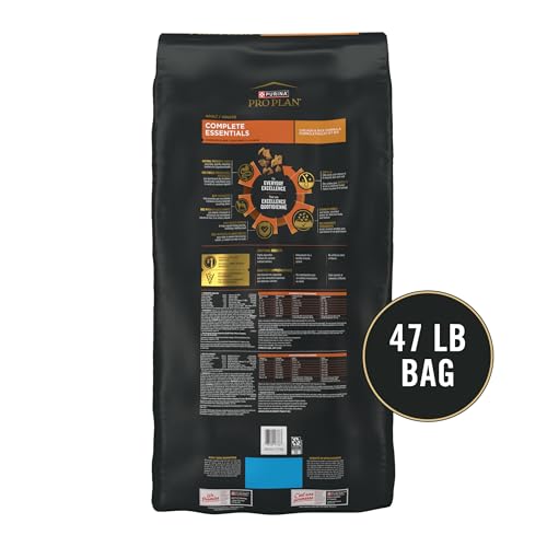 New Purina Pro Plan Complete Essentials Shredded Blend Dry Dog Food | Chicken & Rice • 47 lb