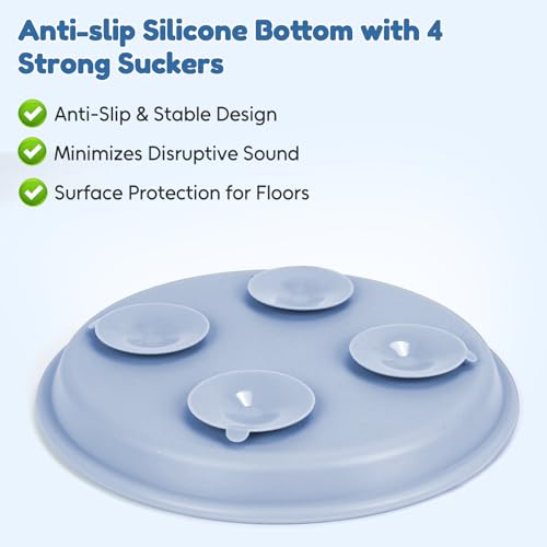 New MultiOutools Stainless Steel Cat Bowls | 3 pack, 9.3 inch wide
