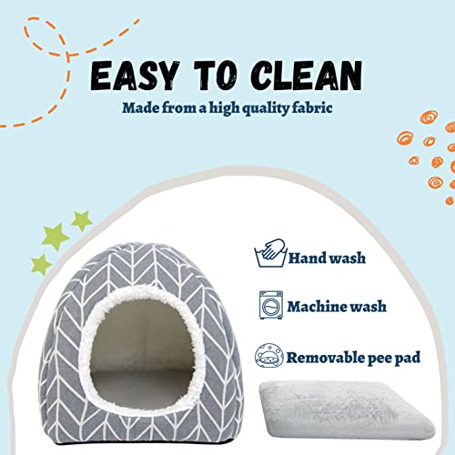 New Tierecare Guinea Pig Hideout Bed 2-Pack Cozy Caves | 2-Pack