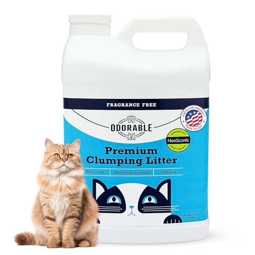 New Odorable Fragrance-Free Premium Clumping Cat Litter | 20 lb