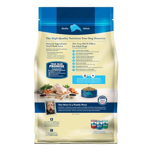 New Blue Buffalo Life Protection Formula Adult Dry Dog Food | Chicken & Brown Rice • 30 lb