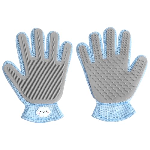 New Gjinxi 2-in-1 Pet Grooming Glove for Cats & Dogs