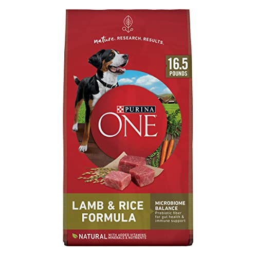 New Purina ONE Dry Dog Food | Lamb & Rice • 16.5 lb