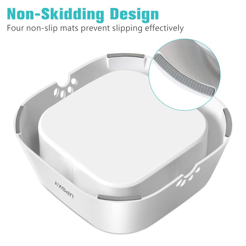 New UPSKY No-Spill Pet Water Bowl (Slow Water Feeder) | 35 oz