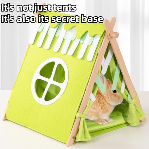 New Copfeu Rabbit Hideout Small Animal Tent Tunnel Cages