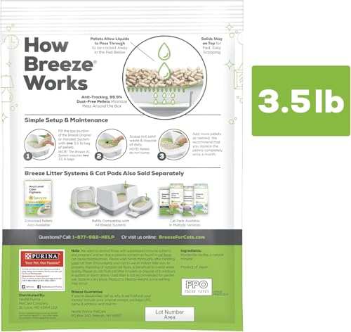 New Purina Tidy Cats Breeze Pellets Litter | 3.5 lb