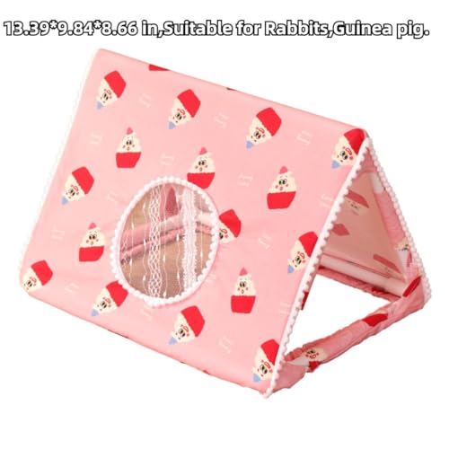 New Guinea Pig Hideout, Small Animal Bed | Pink