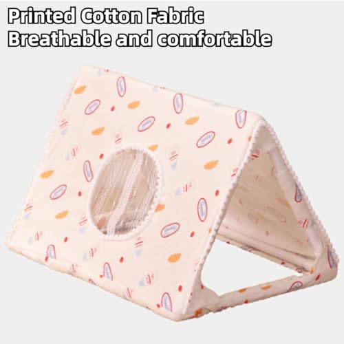 New Guinea Pig Hideout, Small Animal Bed | Pink