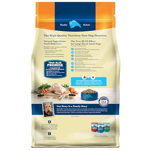 New Blue Buffalo Life Protection Formula Large Breed Adult Dry Dog Food | Chicken & Brown Rice • 30 lb