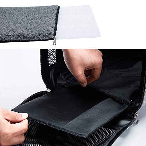 New Vceoa Soft-Sided Cat & Dog Carrier | 17.5″ × 11″ × 11″, Up to 16 lbs