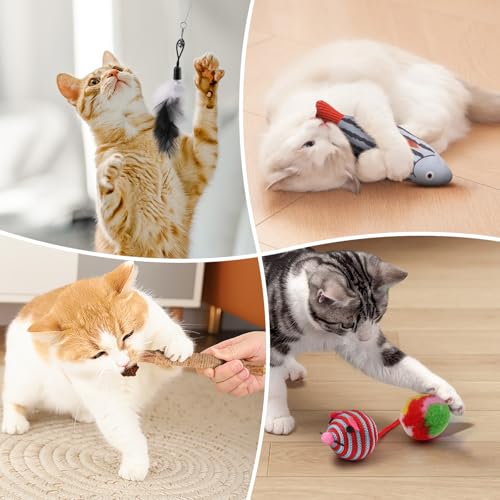 New Fashion’s Talk Cat Toys Variety Pack | 20 pcs
