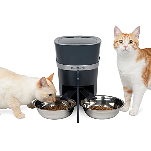 New PetSafe Smart Feed Automatic Pet Feeder (2-Pet Splitter, Wi-Fi)