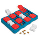 New Outward Hound Nina Ottosson Dog Brick Puzzle | Blue, One Size (Level 2)