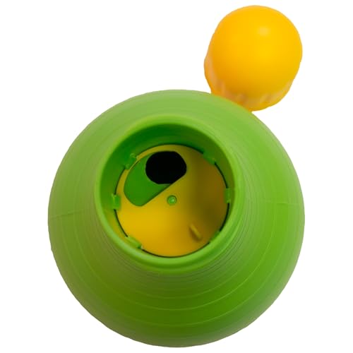 New Starmark Bob-A-Lot Interactive Toy | Yellow/Green/Purple, Large