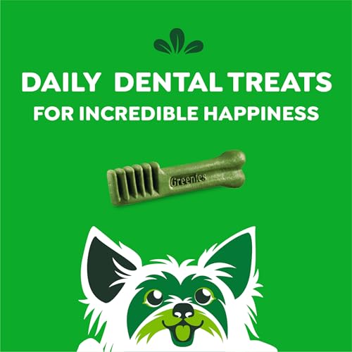 New Greenies Original Teenie Dental Dog Treats | 12 oz (43 treats)