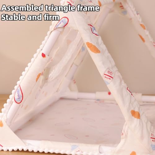 New Guinea Pig Hideout, Small Animal Bed | Pink
