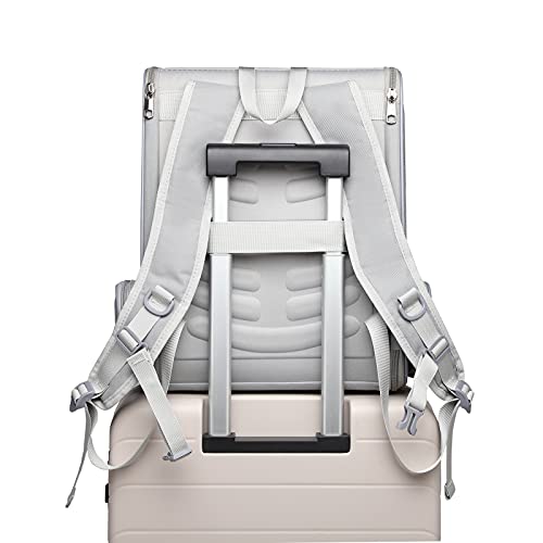 New Texsens Pet Backpack Carrier | Light Gray