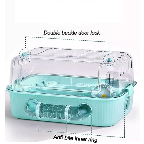 New Hamster Cages Double-Layer Thick Acrylic Cage | Color : White, Size : A
