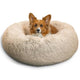 New Best Friends by Sheri Original Calming Donut Bed | Taupe & 30" x 30"