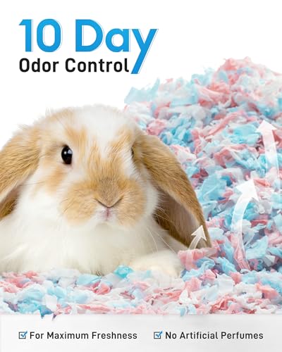 New BUCATSTATE Hamster Bedding Small Animal Paper Bedding | Confetti, 20 L