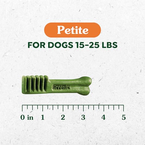 New Greenies Original Petite Dental Dog Treats | 54 oz (90 treats)