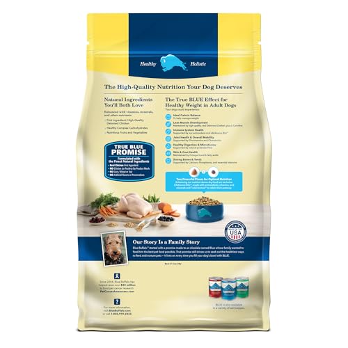 New Blue Buffalo Life Protection Formula Healthy Weight Adult Dry Dog Food | Chicken & Brown Rice • 30 lb