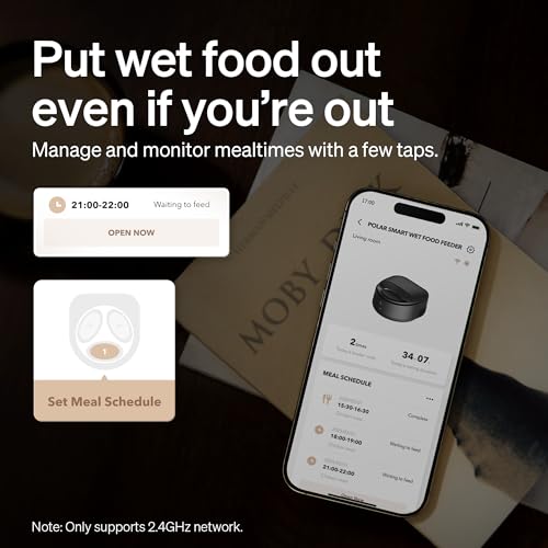 New PETLIBRO Automatic Cat Feeder for Wet Food (Refrigerated) | 3 Meals (3 Days)