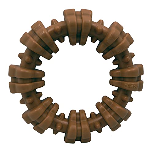 New Nylabone Textured Ring Power Chew | Flavor Medley, X-Large (50+ lbs)
