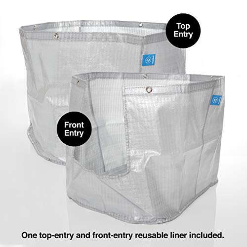 New Modkat XL Litter Box, Top or Front-Entry Configurable | White, XL