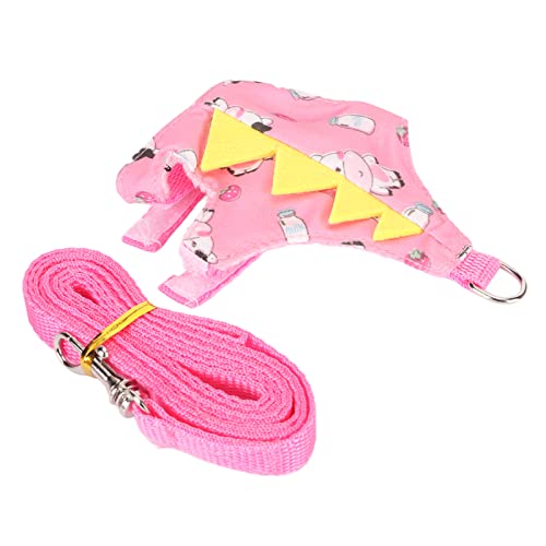 New Fydun Guinea/Ferret Leash & Soft Comfortable Cute Harness | Little Cow