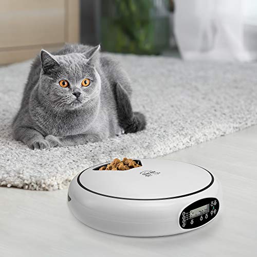 New Arf Pets Automatic Pet Feeder (Programmable Timer) | 5 Meals