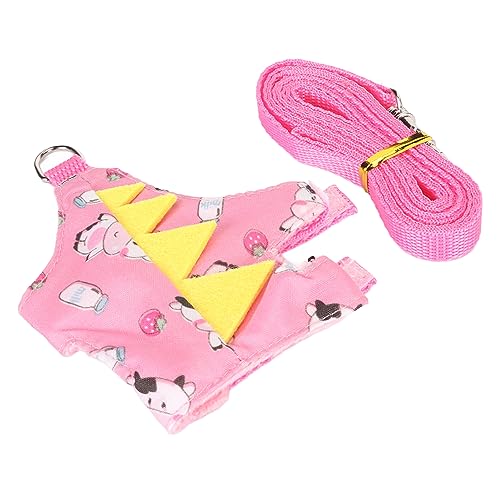New Fydun Guinea/Ferret Leash & Soft Comfortable Cute Harness | Little Cow