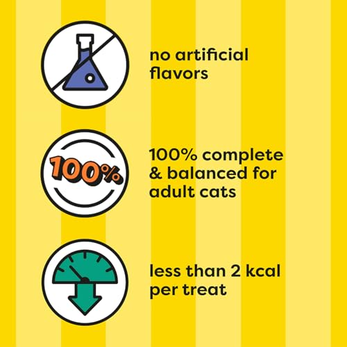 New Temptations Classic Crunchy and Soft Cat Treats | 48 oz bag, Savory Salmon