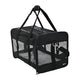 New Amazon Basics Soft-Sided Mesh Pet Travel Carrier | Black, 19.7″ L × 12″ W × 12″ H