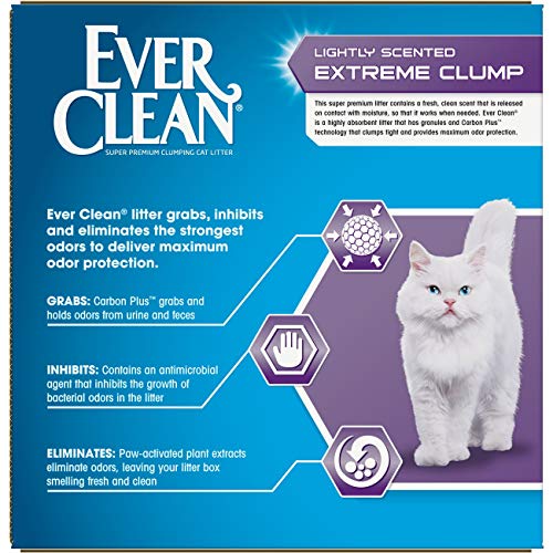 New Ever Clean Lightly Scented Extreme Clump Cat Litter | Lightly Scented