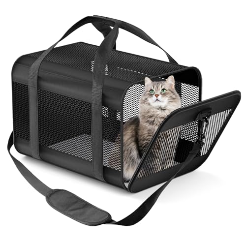 New Prodigen Soft Sided Pet Travel Carrier | Small, 16.3″ L × 11.8″ H × 12.4″ W