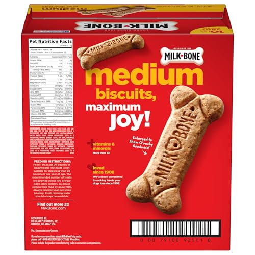 New Milk-Bone Original Dog Biscuits | Medium Dogs • 10 lb