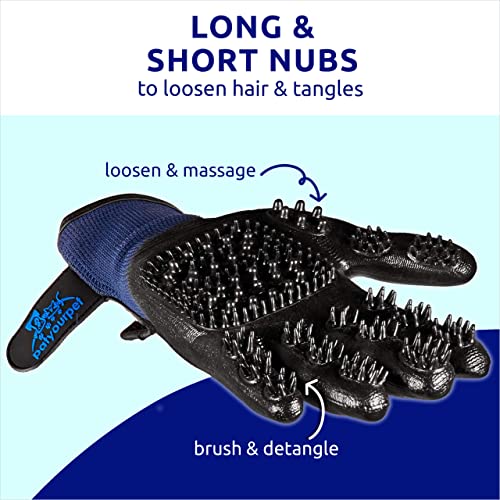 New Pat Your Pet Grooming Gloves Cat & Dog Hair Remover Glove for Deshedding