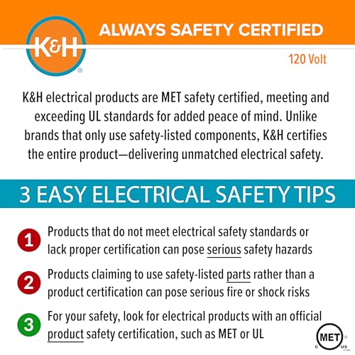 New K&H Pet Products Thermo-Kitty Heated Bed | Mocha/Tan & 16" Round (Small)