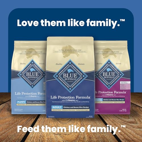 New Blue Buffalo Life Protection Formula Adult Dry Dog Food | Chicken & Brown Rice • 30 lb