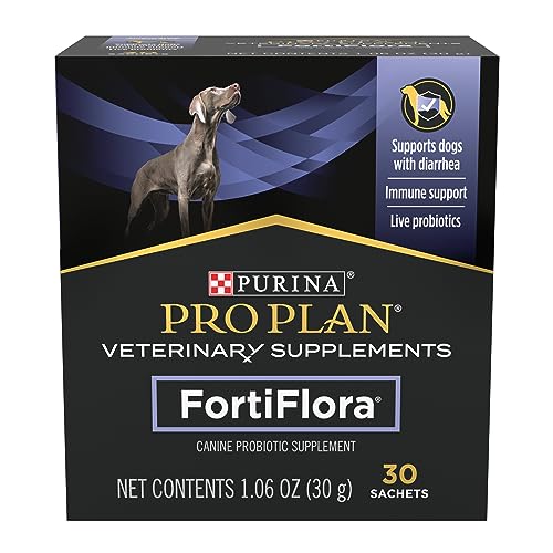 New Purina Pro Plan FortiFlora Canine Probiotics | 30 Count Box