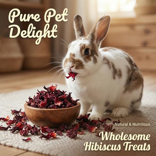 New RAINFLOW Hibiscus Flower Small Animal Treat | 5.3oz