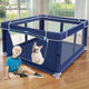 New Generic Puppy Playpen with Gate | Without Cover, Blue